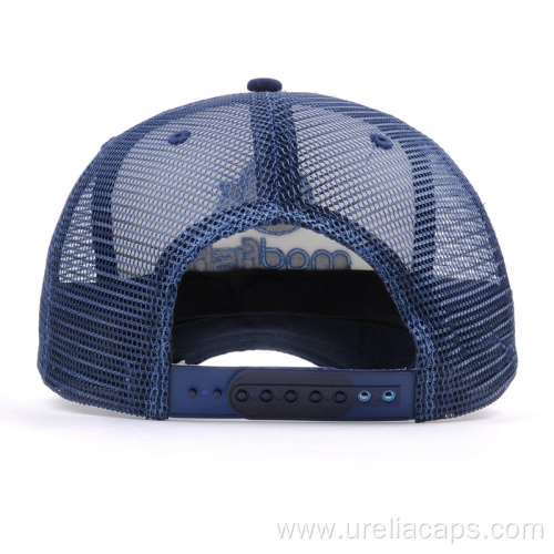 Foam mesh cap with bottle opener